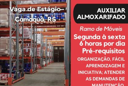 FORMATTA RH: AUXILIAR DE ALMOXERIFADO 