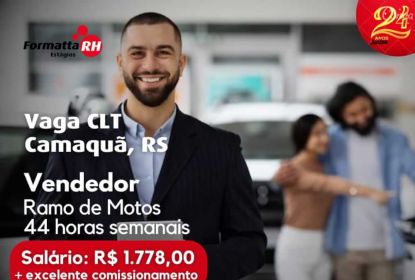 FORMATTA RH: VENDEDOR RAMO DE MOTOS