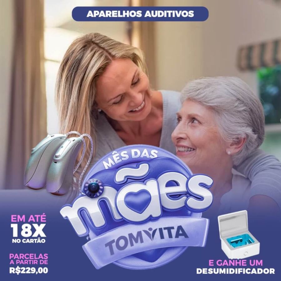 No Mês das Mães, a TomVita preparou uma promoção incrível para você