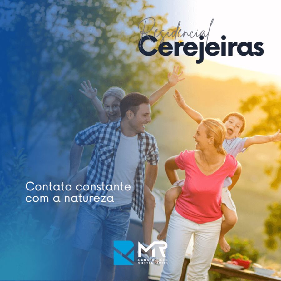 Residencial Cerejeiras: Contato constante com a natureza