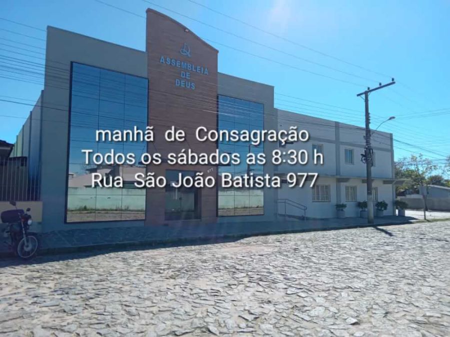 MANHÃ DE CONSAGRAÇÃO